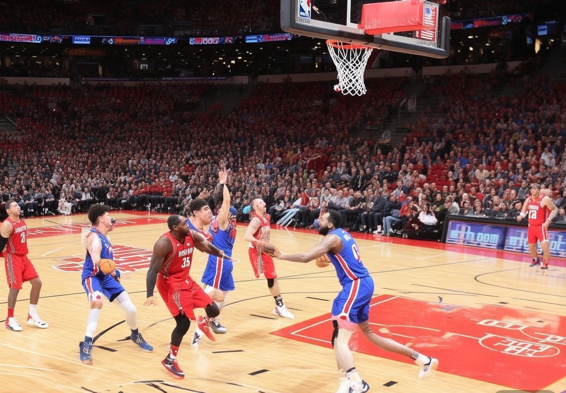 2018-2019 NBA赛季火箭对活塞经典对决回顾